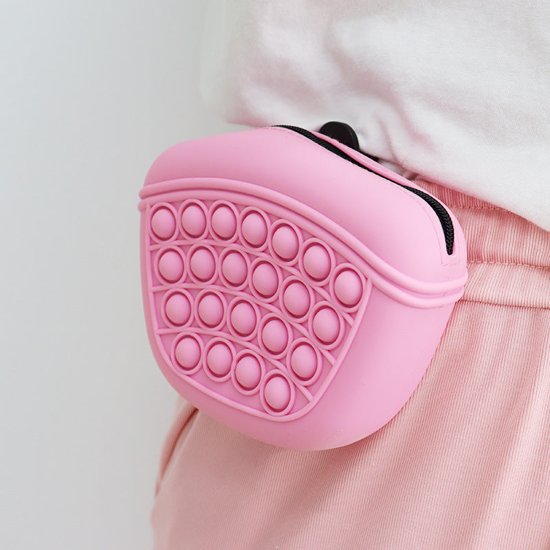 Silicone Dog Training Treat Pouch (Waist Pack)