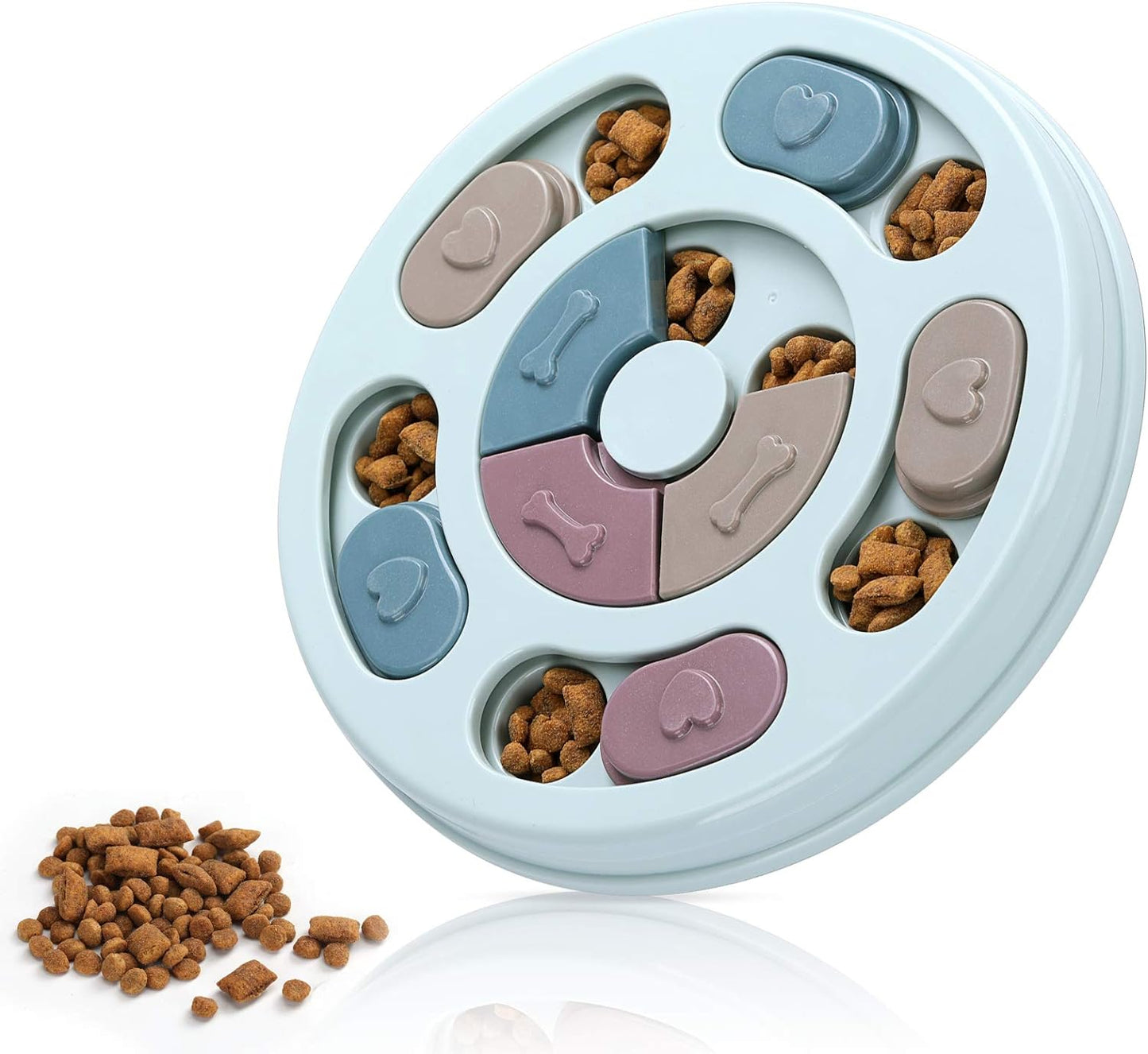 Interactive Dog Treat Puzzle Feeder