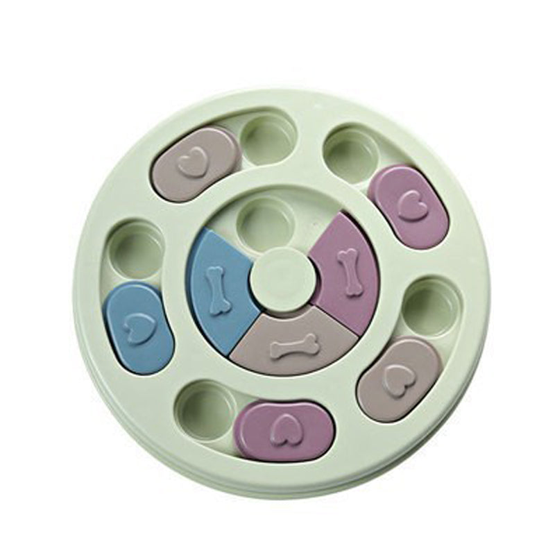 Interactive Dog Treat Puzzle Feeder