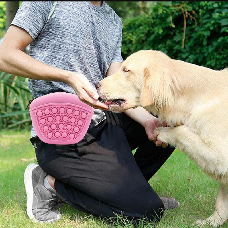 Silicone Dog Training Treat Pouch (Waist Pack)